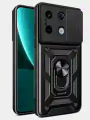 Красный чехол противоударный armors для Xiaomi Poco X6 5G и Xiaomi Redmi Note 13 Pro 5G