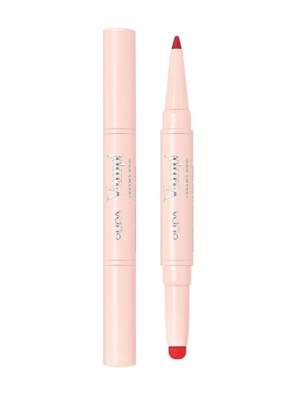 PUPA Набор для губ Vamp!Creamy Duo (Губная помада 0,8 г + Карандаш для губ 0,2 г), 010