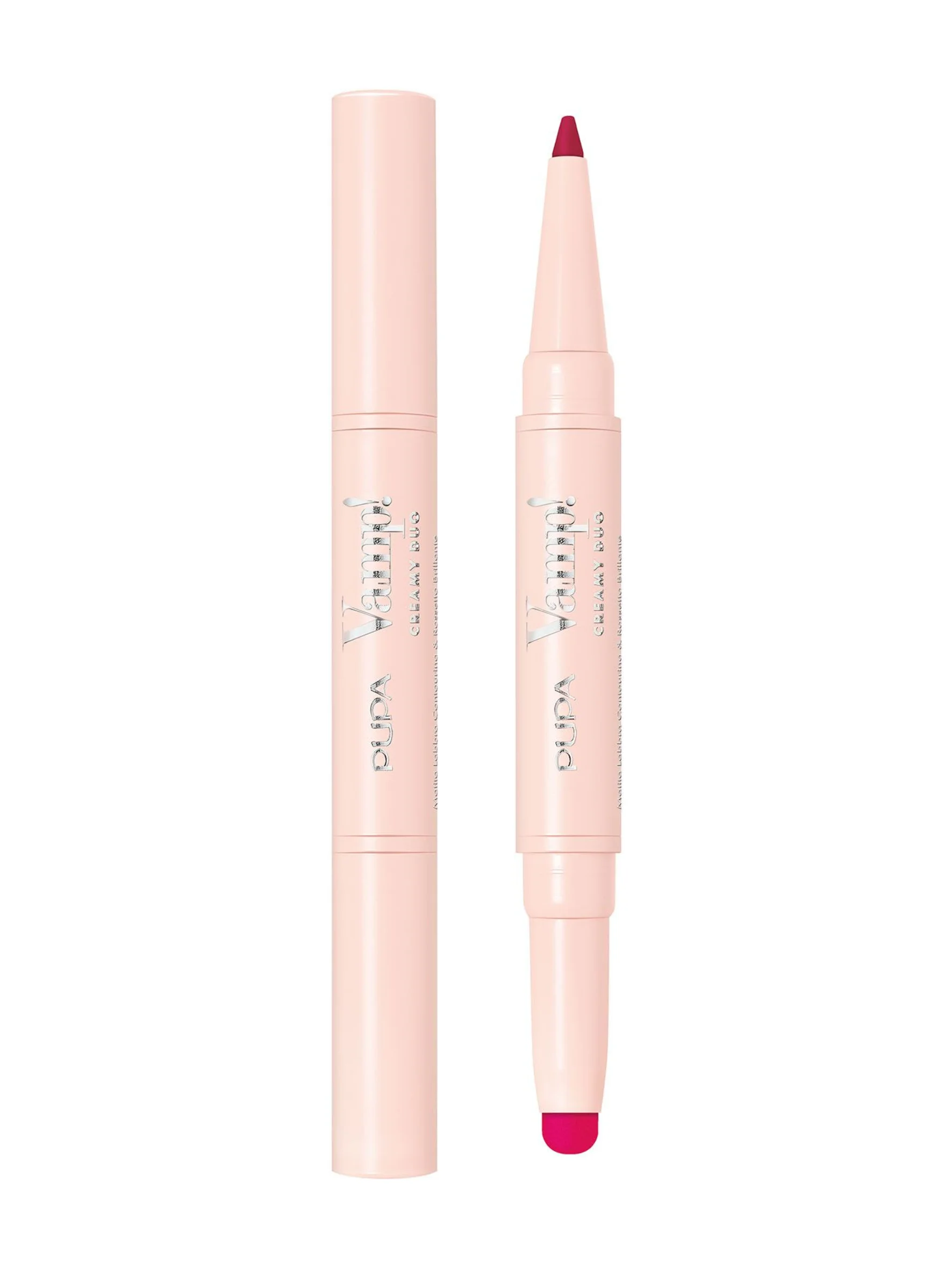 PUPA Набор для губ Vamp!Creamy Duo (Губная помада 0,8 г + Карандаш для губ 0,2 г), 012