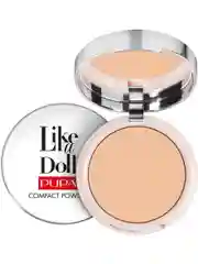 PUPA Компактная пудра LIKE A DOLL тон 04 теплый бежевый