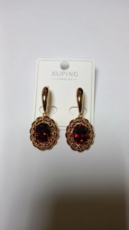 Серьги Xuping гипоаллергенный медицинский сплав