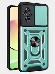 Зеленый чехол противоударный armors для Realme C67 4G / Реалми С67 4G с защитой камеры