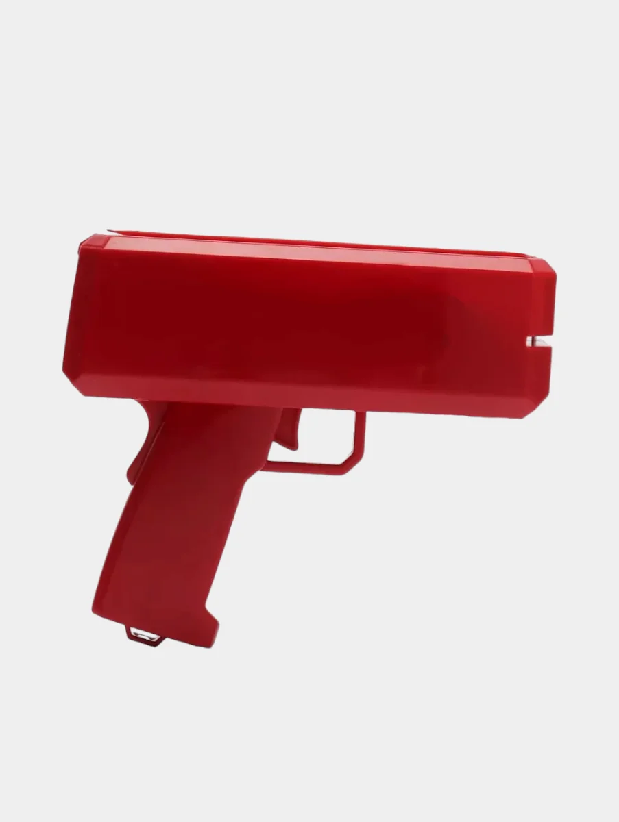 Красный игрушечное оружие, детский пистолет, денежный, Money Gun