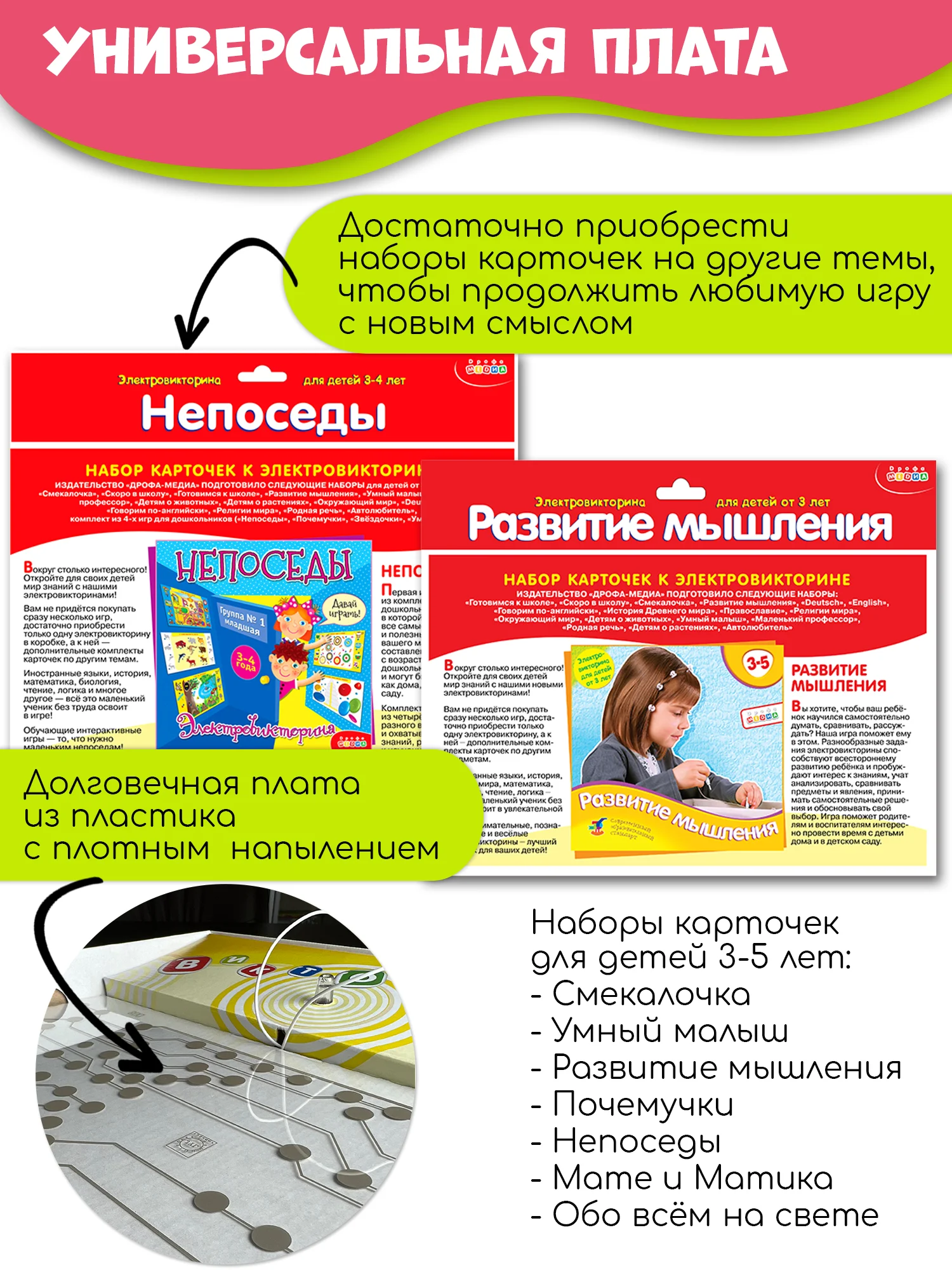 Электровикторина Дрофа - Медиа "Почемучки"