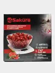 Зеленый весы кухонные SAKURA SA-6068