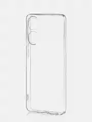 Молочный противоударный чехол для OPPO A78 силиконовый ROSCO с бортиком, защитой камер, прозрачный