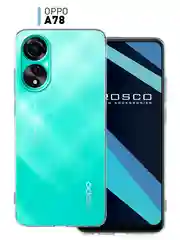 Прозрачный противоударный чехол для OPPO A78 силиконовый ROSCO с бортиком, защитой камер, прозрачный