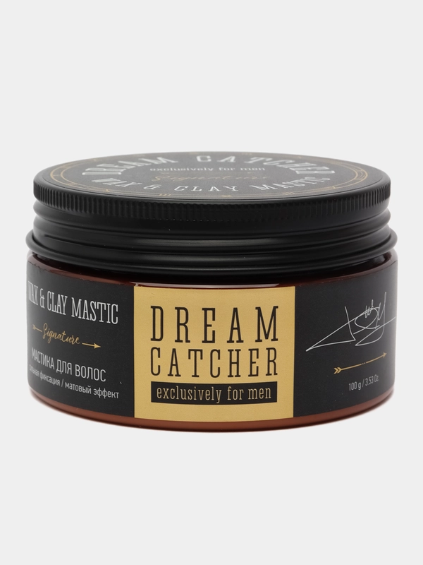 Мастика для укладки волос Dream Catcher Wax & Clay, матовая с сильной фиксацией, 100 мл