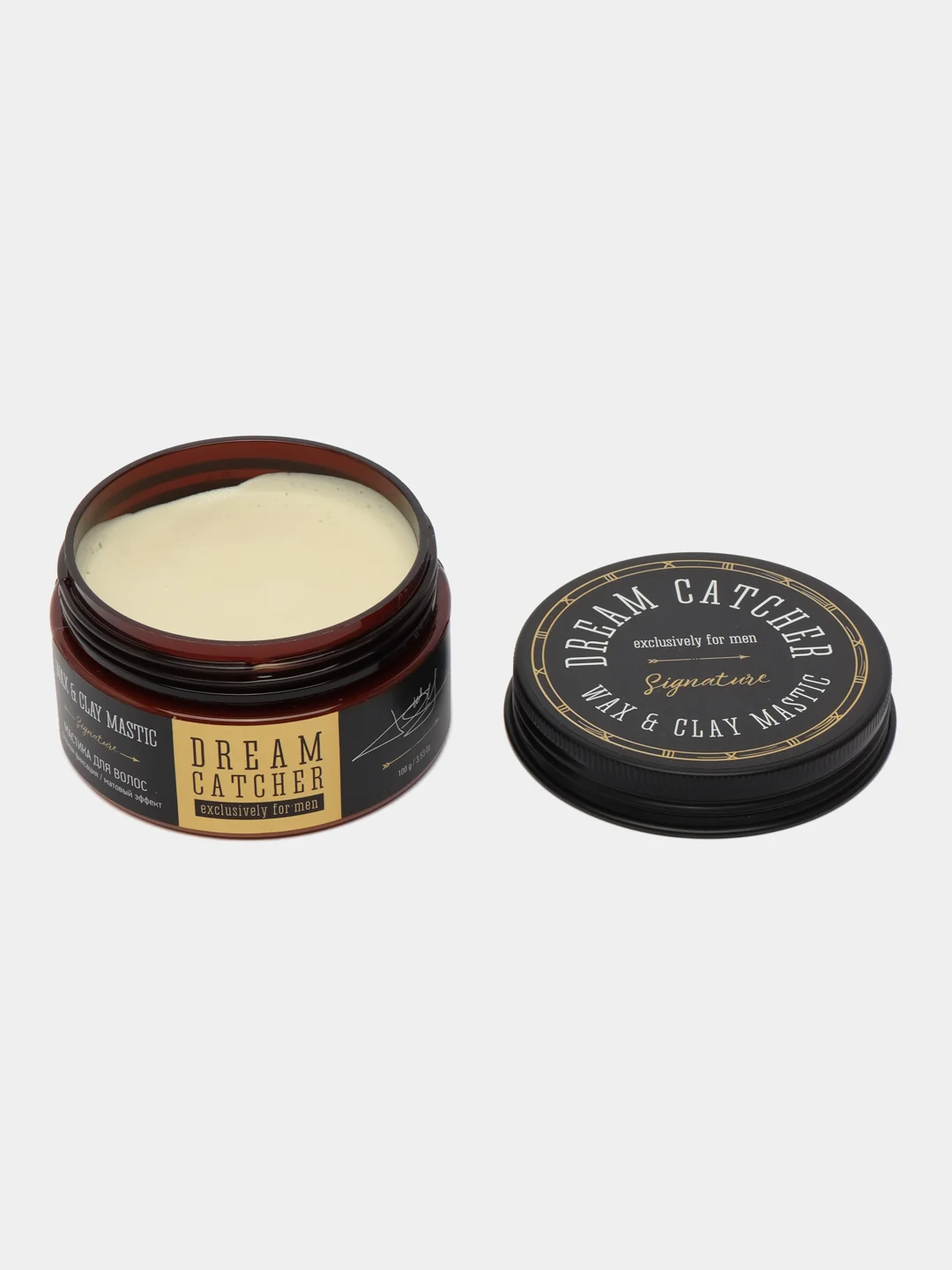Мастика для укладки волос Dream Catcher Wax & Clay, матовая с сильной фиксацией, 100 мл