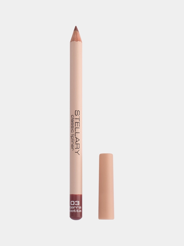 Карандаш для губ STELLARY, тон №03, персиково-розовый, 1,35г