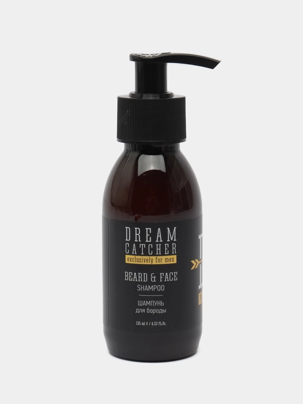 Шампунь для бороды DREAM CATCHER Beard & Face Shampoo уход для кожи и волос бороды, 125 мл