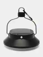 Фонарь кемпинговый аккумуляторный, солнечная батарея, 12 х 13.5 см, от USB, чёрный