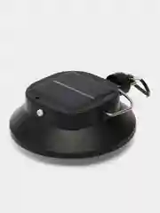 Фонарь кемпинговый аккумуляторный, солнечная батарея, 12 х 13.5 см, от USB, чёрный