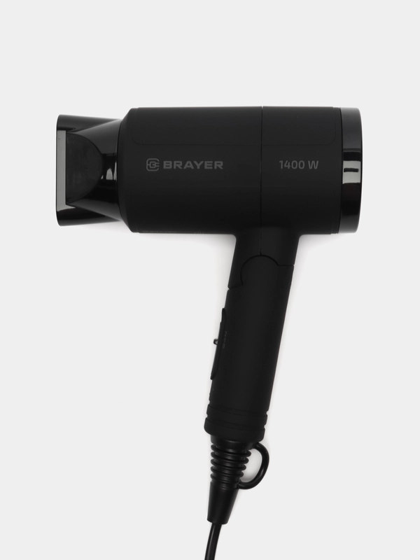Фен Brayer BR3040 черный складная ручка