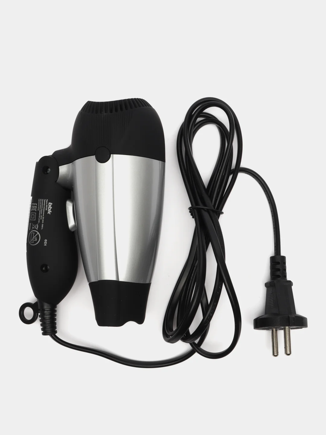Фен BBK BHD1200 черный/серый