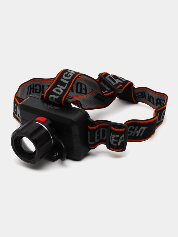 Фонарь налобный аккумуляторный, серия: "Мастер К", 3 режима, 6 х 8.5 см, от USB