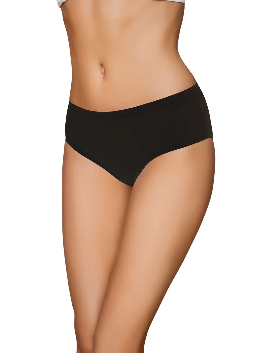 Трусы-слипы женские SISI SI5107 Slip (midi) , цветные, хлопковые, набор 3 штуки