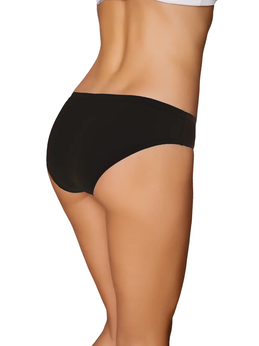 Трусы-слипы женские SISI SI5104 Slip цветные, хлопковые, набор 3 штуки