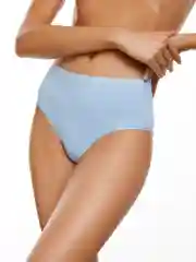 Трусы-слипы женские SISI SI5107 Slip (midi) , цветные, хлопковые, набор 3 штуки
