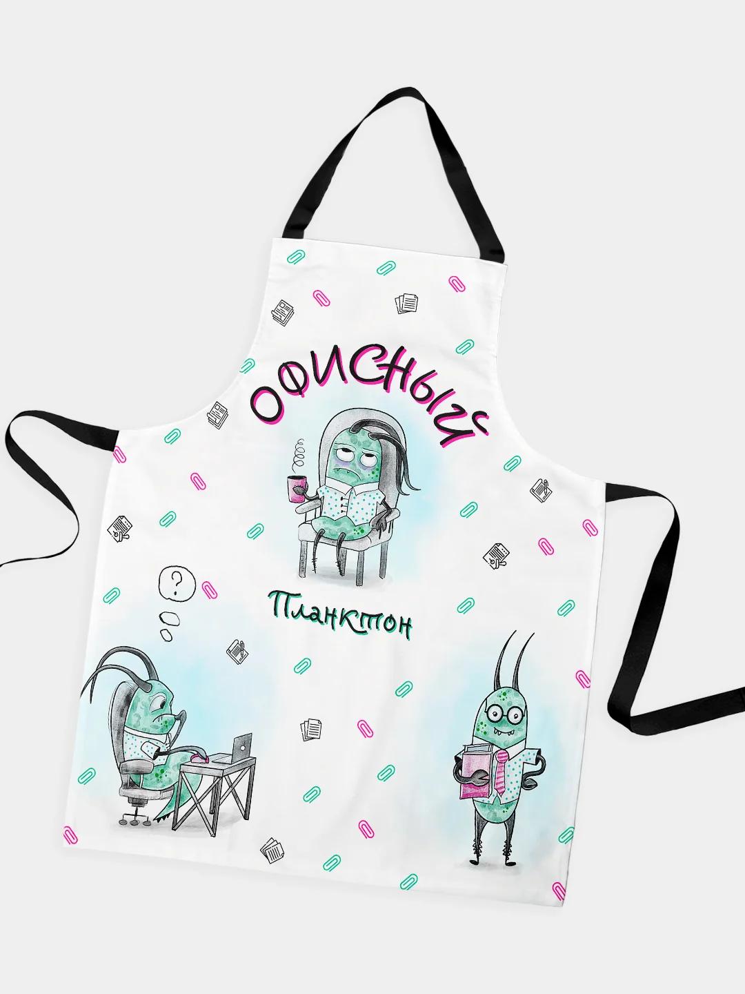 Фартук кухонный Офисный планктон