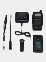 Черный рация Baofeng UV-16 Pro радиостанция портативная с зарядкой от usb Tupe-C
