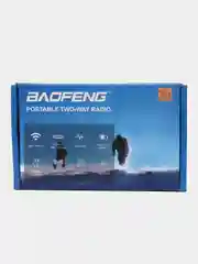 Черный рация Baofeng UV-16 Pro радиостанция портативная с зарядкой от usb Tupe-C