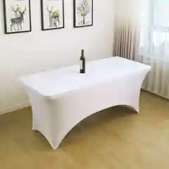 Стрейч эластичный , Чехол на фуршетный стол