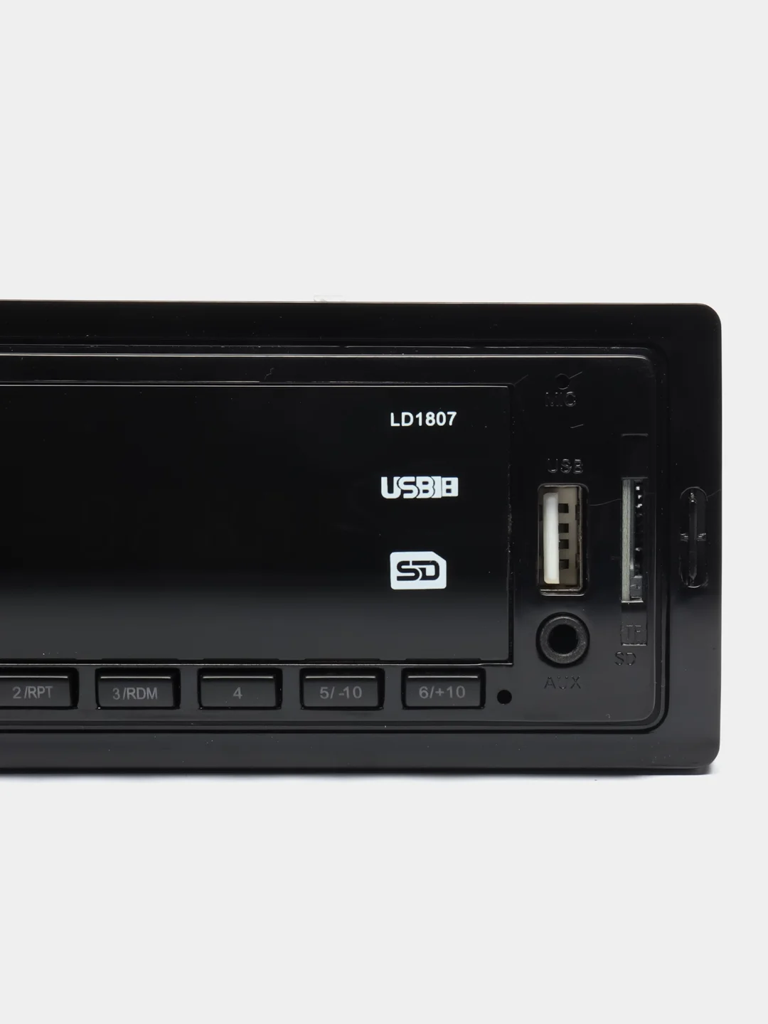Алый автомагнитола LD (2 RCA, USB, BT, AUX, SD, bluetooth)