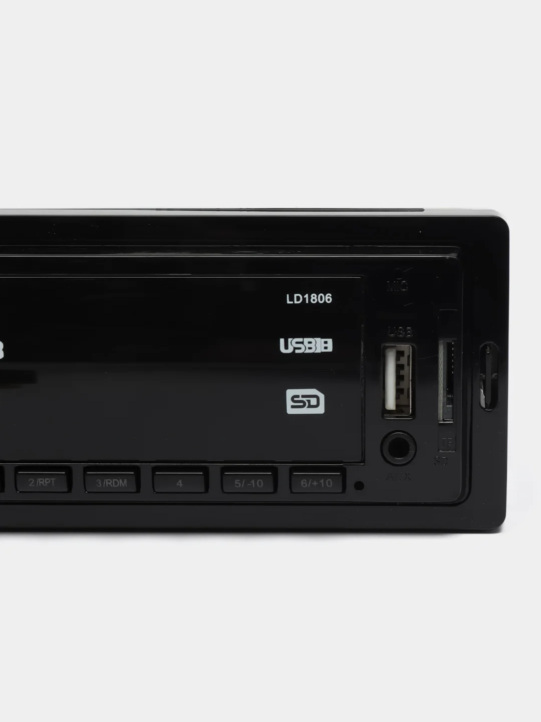 Желтый автомагнитола LD (2 RCA, USB, BT, AUX, SD, bluetooth)