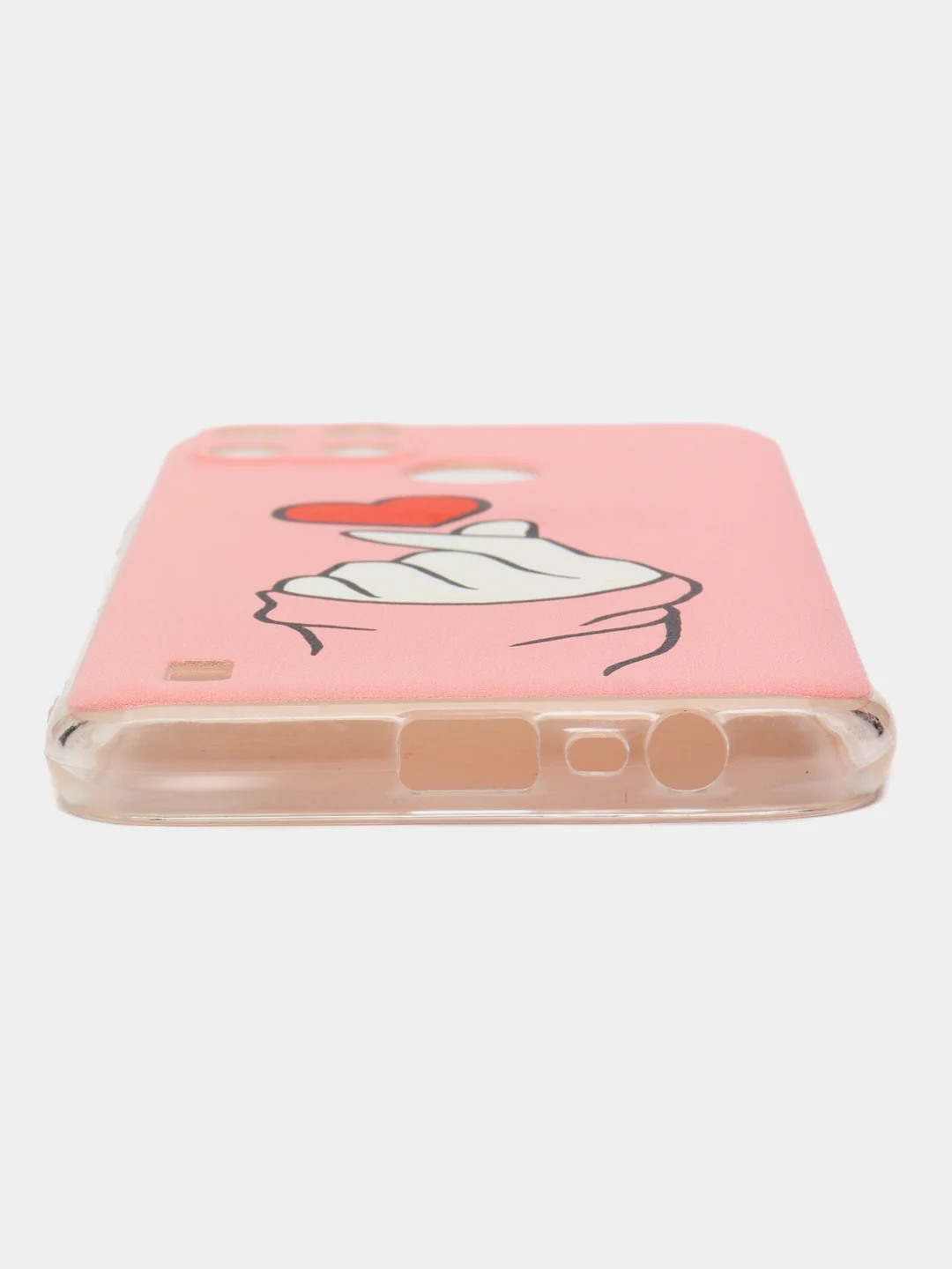 Коралловый чехол на Oppo Realme C21Y/C25Y / Реалми C21Y/C25Y прозрачный, с рисунком, защита камеры