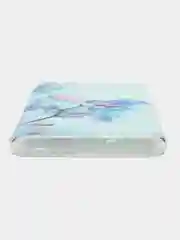 Лазурный чехол на Oppo Realme C21Y/C25Y / Реалми C21Y/C25Y прозрачный, с рисунком, защита камеры