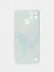 Лазурный чехол на Oppo Realme C21Y/C25Y / Реалми C21Y/C25Y прозрачный, с рисунком, защита камеры
