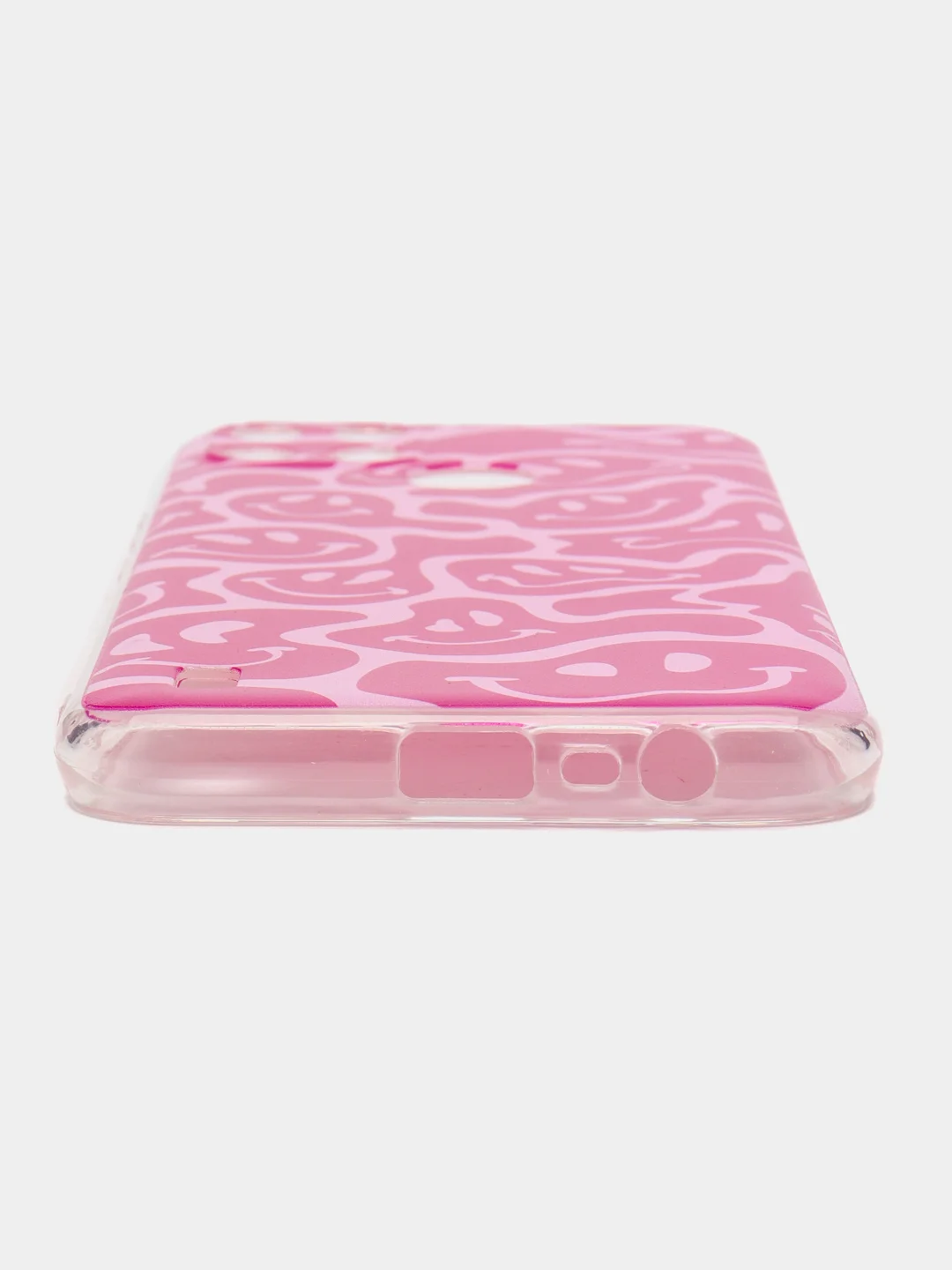 Пудровый чехол на Oppo Realme C21Y/C25Y / Реалми C21Y/C25Y прозрачный, с рисунком, защита камеры