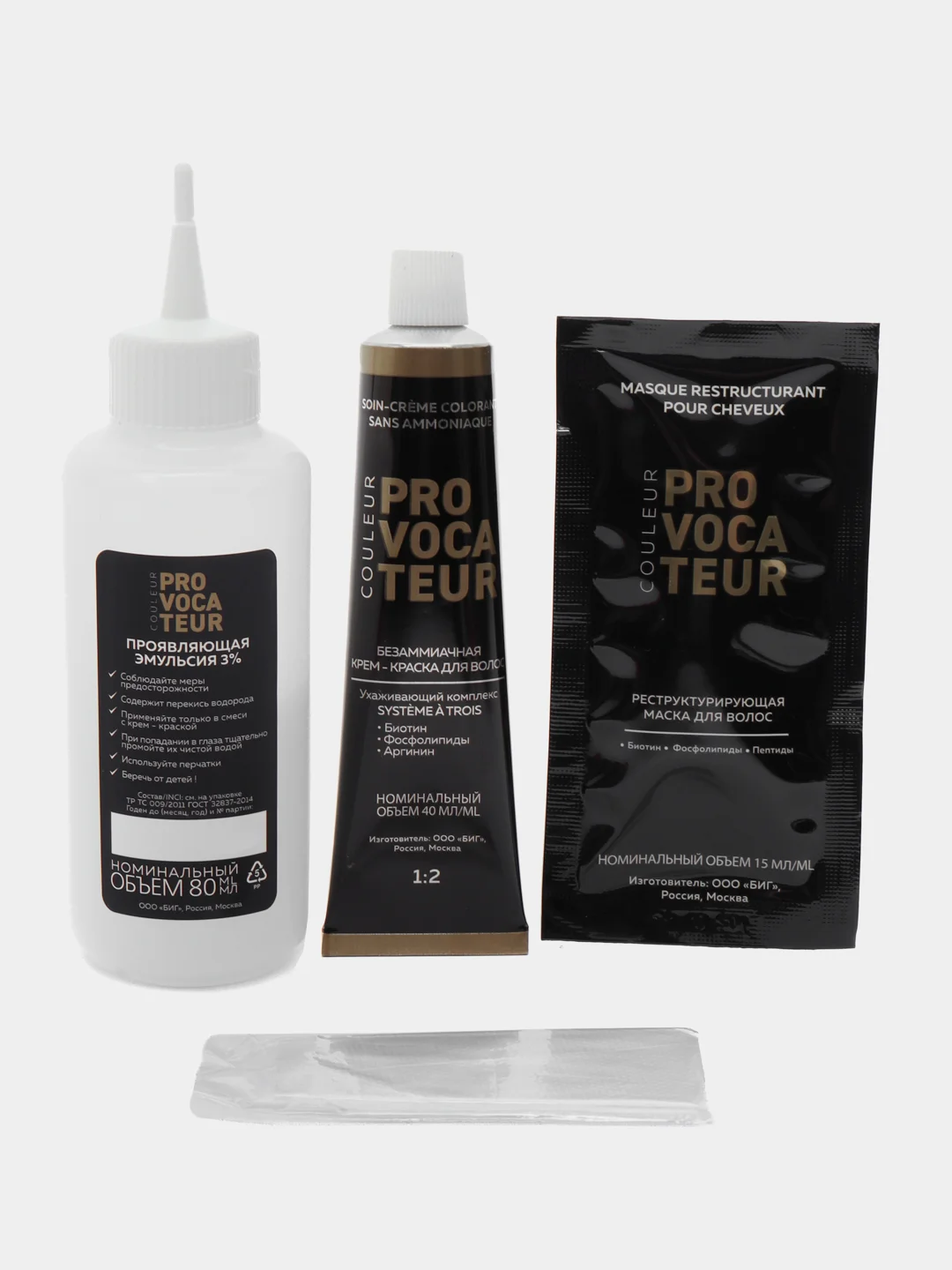 PROVOCATEUR COULEUR 4.7 шоколадный трюфель TRUFFE DE CHOCOLAT,  40/80/15 мл