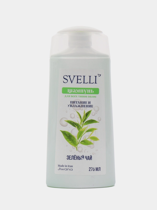 SVELLI Шампунь для волос Зеленый чай, 275 мл