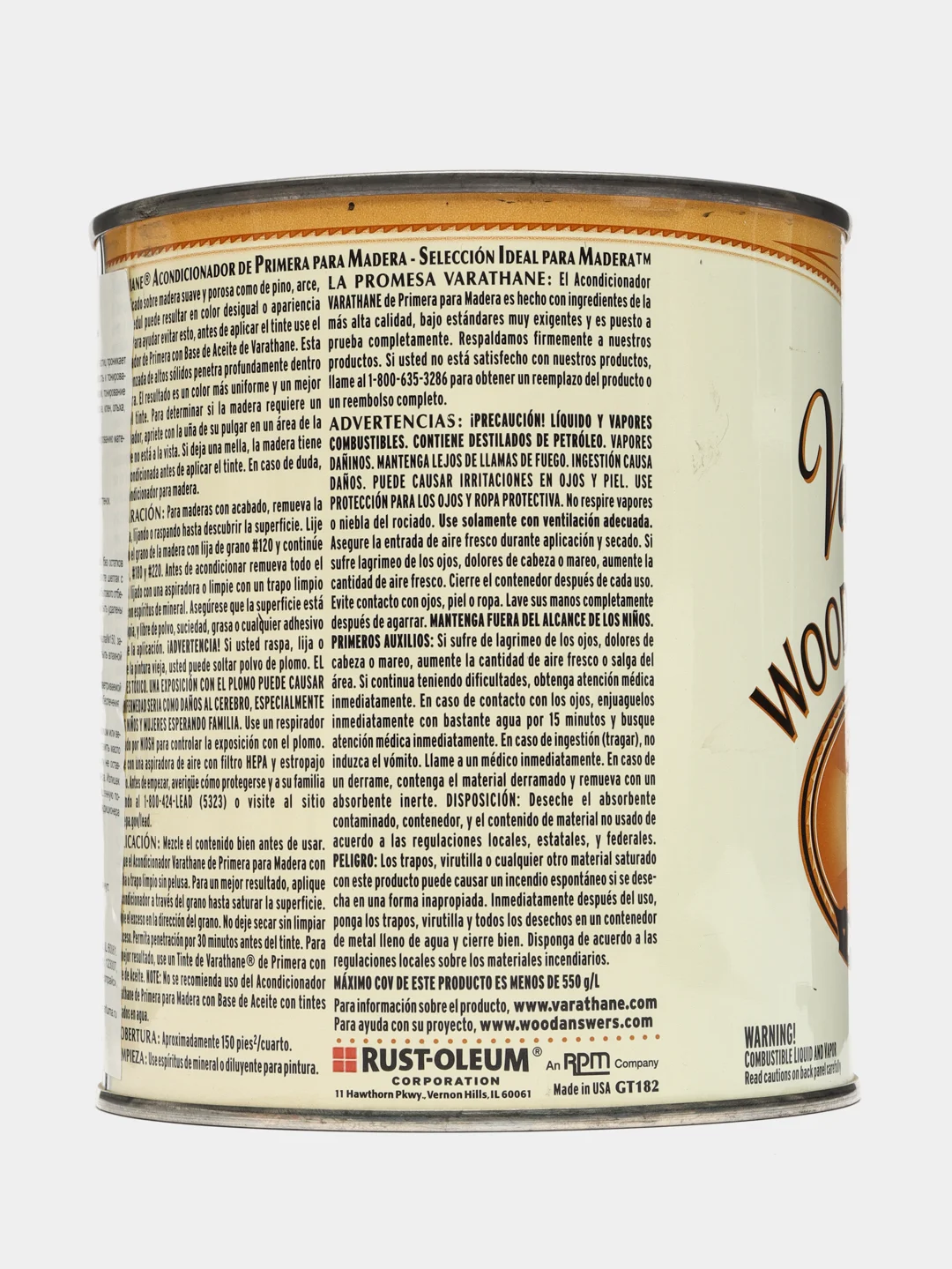 Кондиционер для подготовки древесины Varathane Premium Wood Conditioner (0.946л))