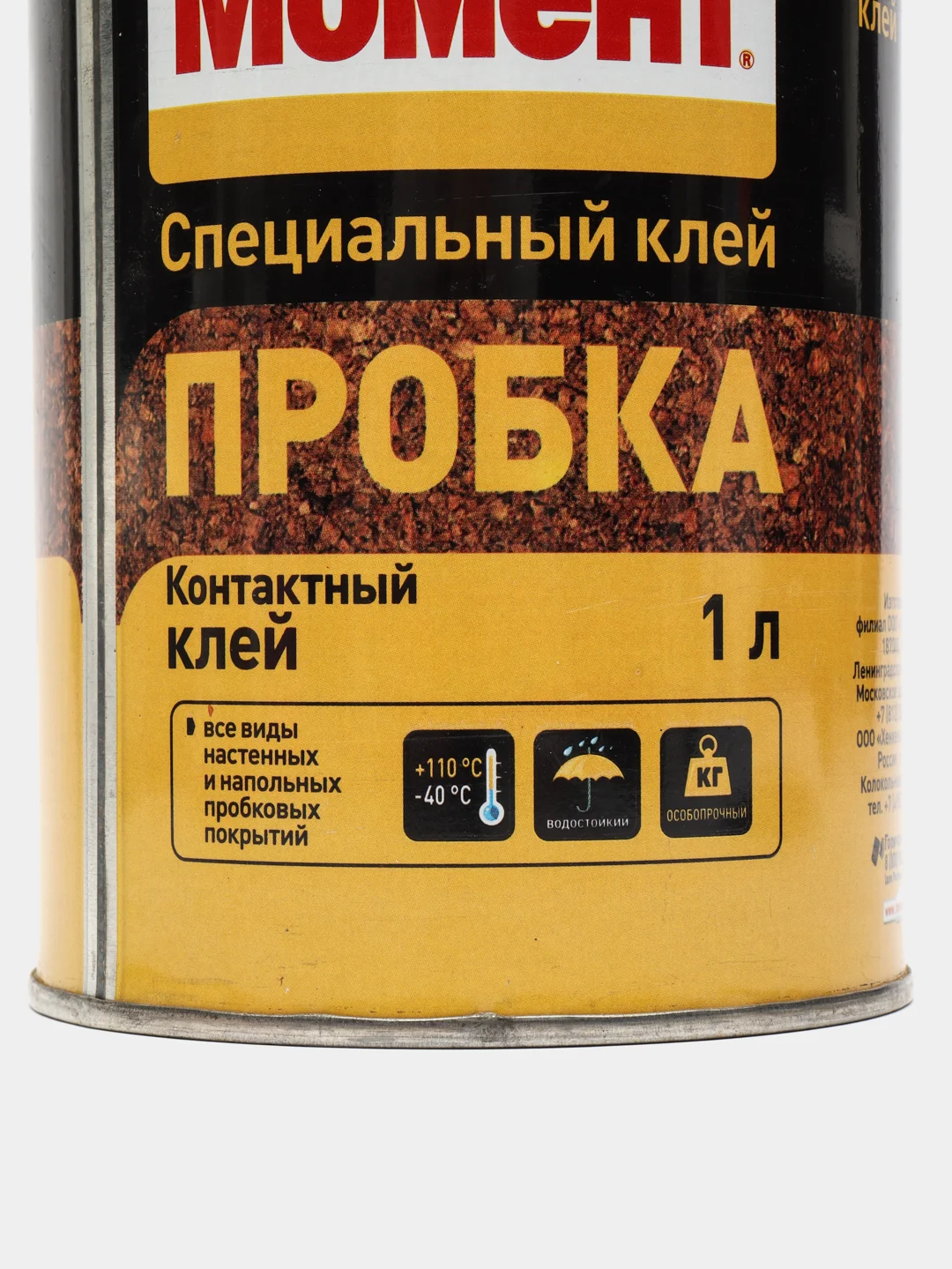 Момент Пробка Контактный клей для пробки, 1 л
