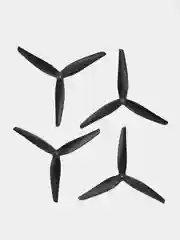 Черный пропеллеры HQ X-class Prop 10X5X3 Reinforced Nylon (4 шт)