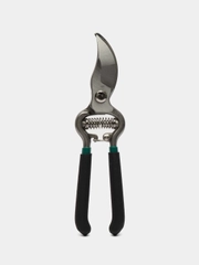 Секатор плоскостной, 8" (20 см), с металлическими ручками