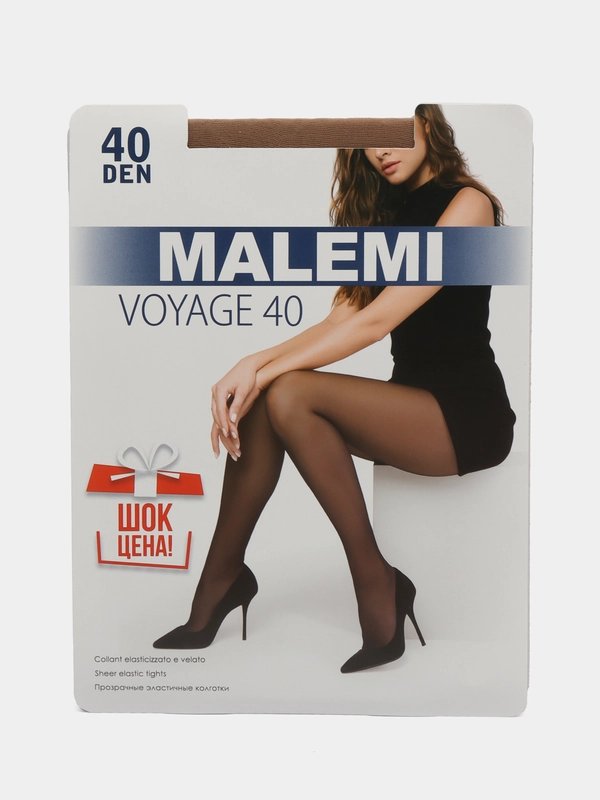 Колготки MALEMI voyage 40 ден melon