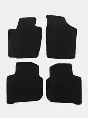 Черный коврики в салон AutoFlex EVA/ЭВА/ЕВА Standart Шкода Рапид 13-/Фольксваген Поло 20- 6510101