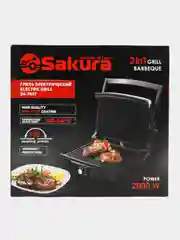 Гриль электрический Sakura SA-7657 2000 Вт антипригарное покрытие