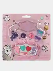 Косметика детская Милая леди, тени, резинка, заколки, кольца