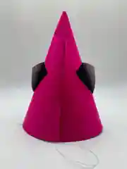 Серебряный колпак детский на День рождения