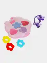 Косметика детская Милая леди, тени 2,8 г, заколки, резинка