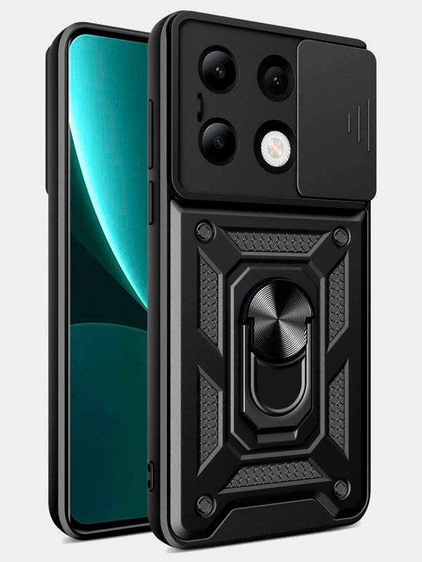 Чехол противоударный armors для Xiaomi Redmi Note 13 4G / Редми Нот 13 4G с защитой камеры