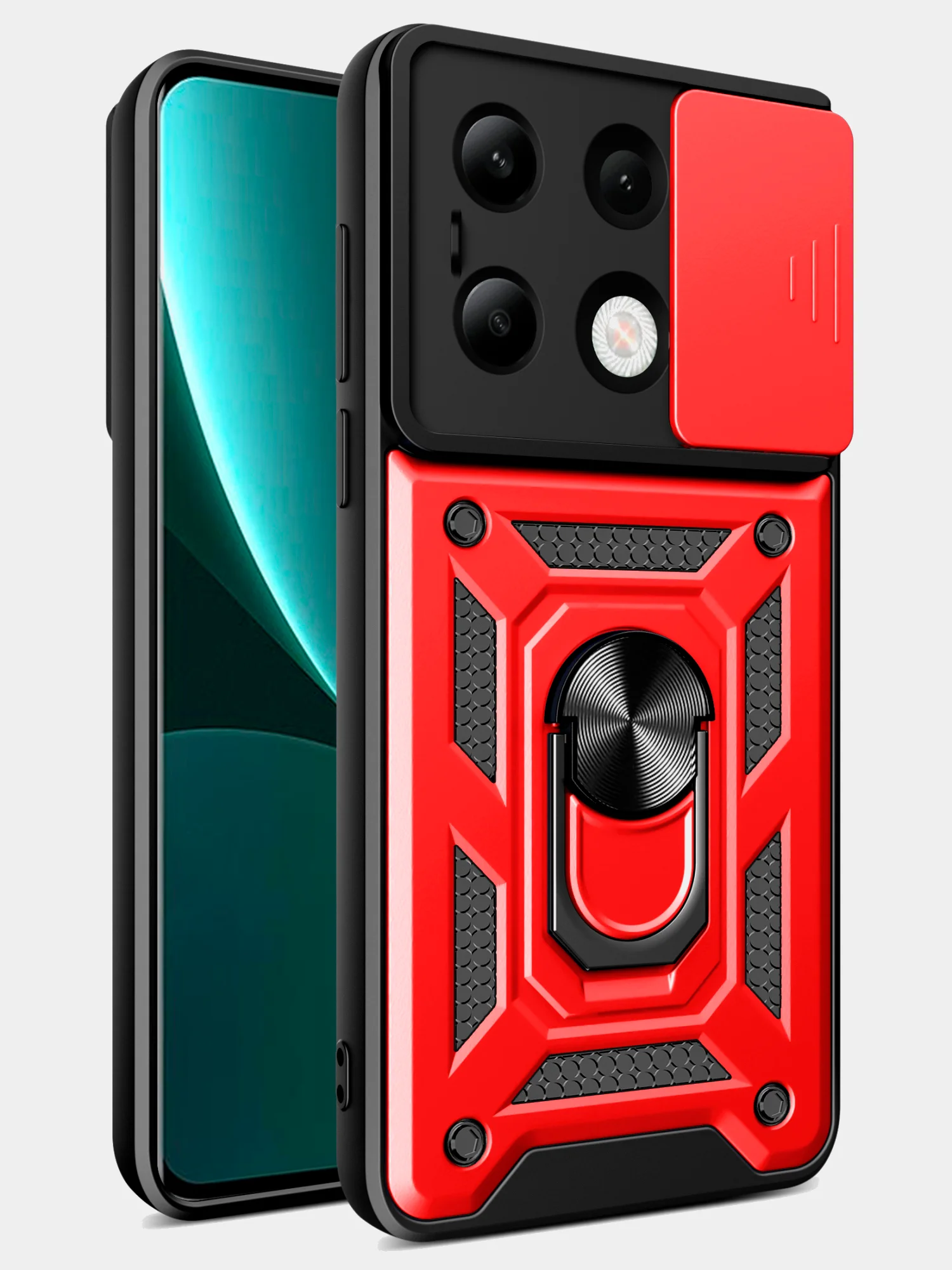 Чехол противоударный armors для Xiaomi Redmi Note 13 4G / Редми Нот 13 4G с защитой камеры