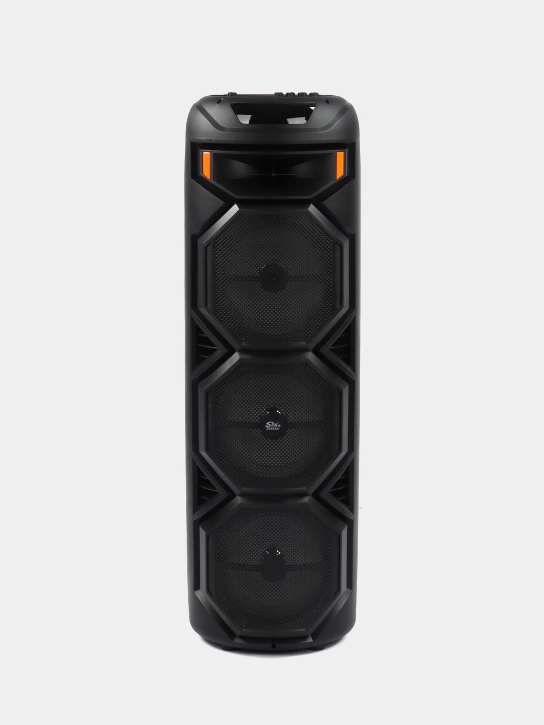 Хром беспроводная портативная колонка bluetooth с микрофоном и LED-подсветкой