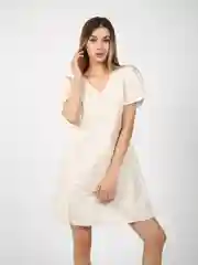Молочный платье летнее хлопок