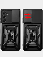Чехол противоударный armors для Samsung A35 5G / Самсунг А35 5G с защитой камеры